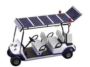太陽能警務(wù)車